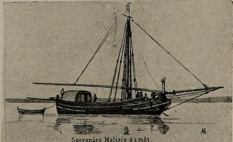 An illustration from Shipbuilding from its beginnings, 1913, leaf 21