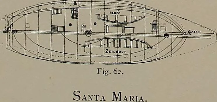An illustration from Shipbuilding from its beginnings, 1913, leaf 22