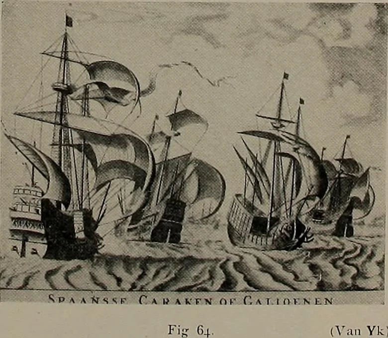 An illustration from Shipbuilding from its beginnings, 1913, leaf 22