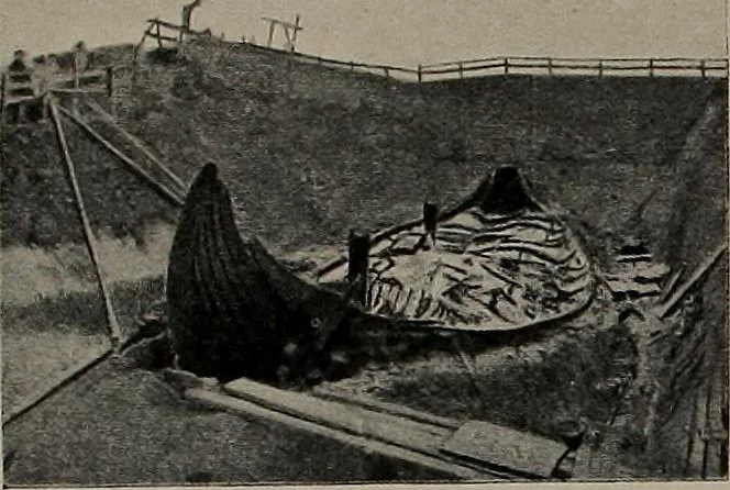 An illustration from Shipbuilding from its beginnings, 1913, leaf 25