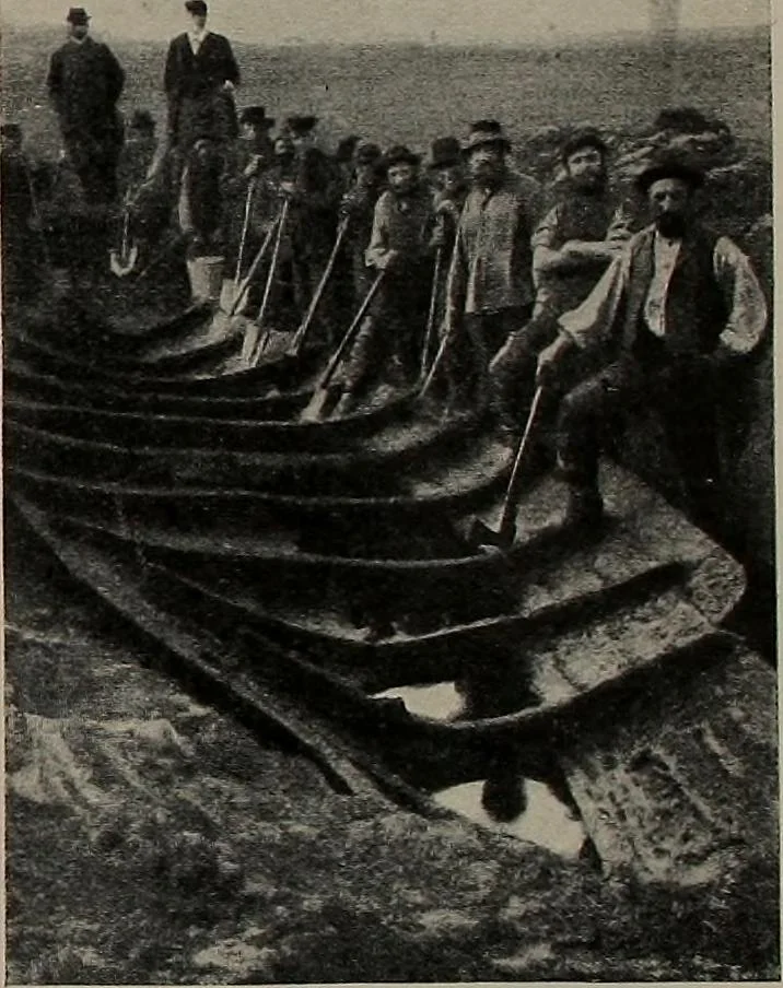 An illustration from Shipbuilding from its beginnings, 1913, leaf 25