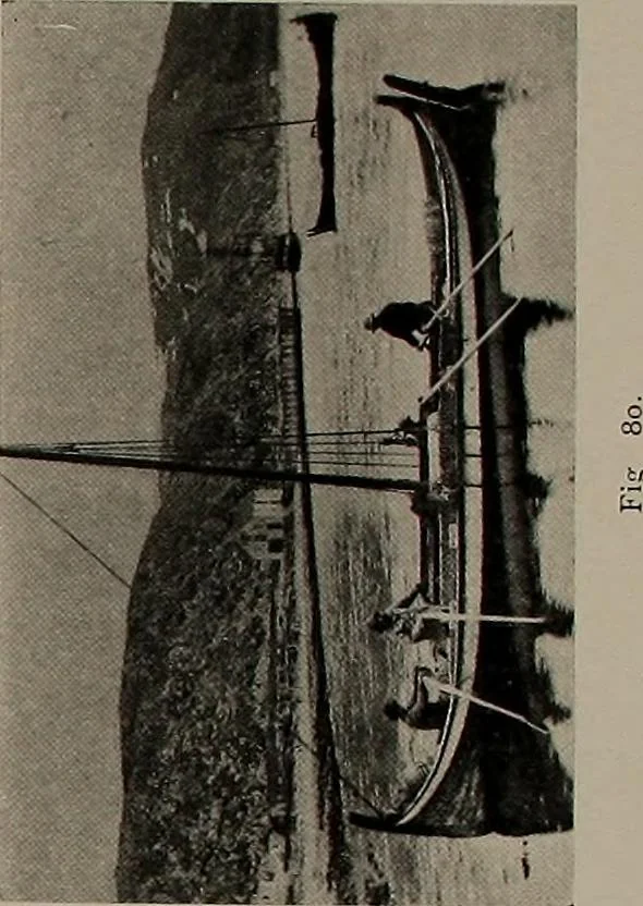 An illustration from Shipbuilding from its beginnings, 1913, leaf 26