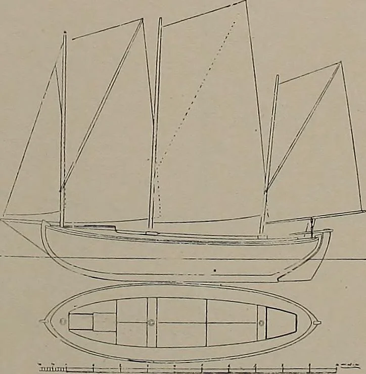 An illustration from Shipbuilding from its beginnings, 1913, leaf 27