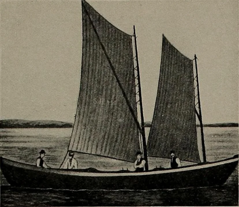 An illustration from Shipbuilding from its beginnings, 1913, leaf 28