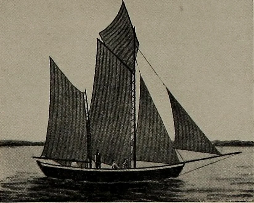 An illustration from Shipbuilding from its beginnings, 1913, leaf 28