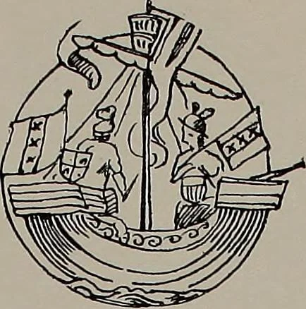 An illustration from Shipbuilding from its beginnings, 1913, leaf 30