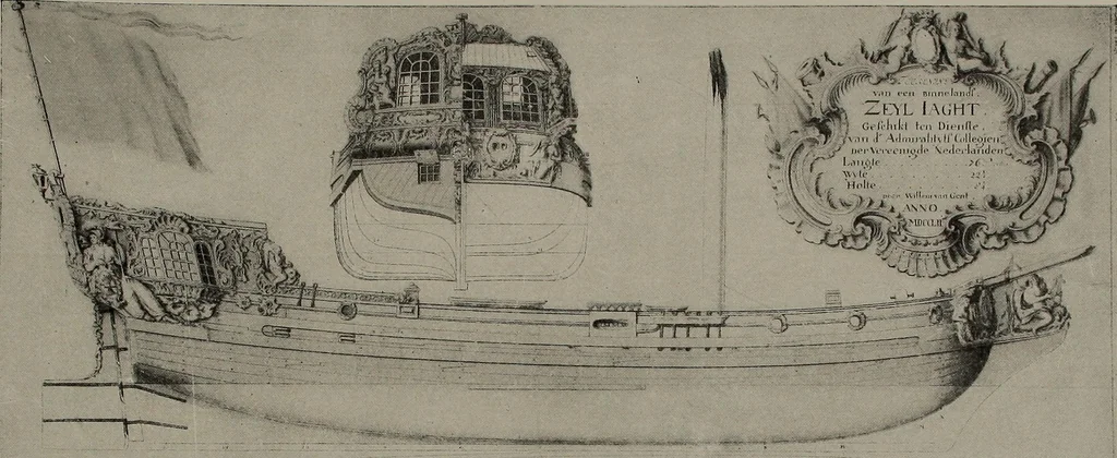An illustration from Shipbuilding from its beginnings, 1913, leaf 47