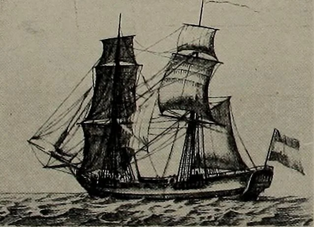 An illustration from Shipbuilding from its beginnings, 1913, leaf 49