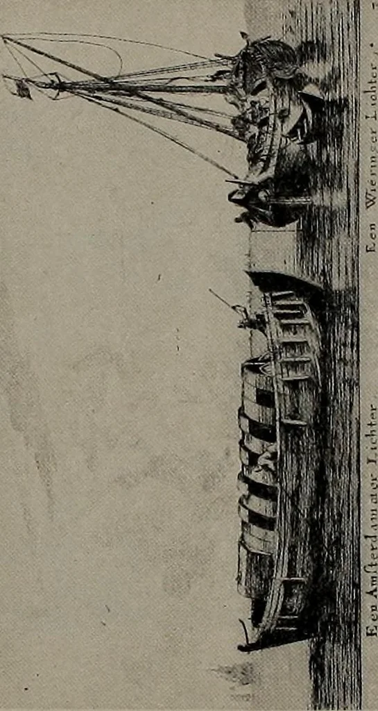 An illustration from Shipbuilding from its beginnings, 1913, leaf 54
