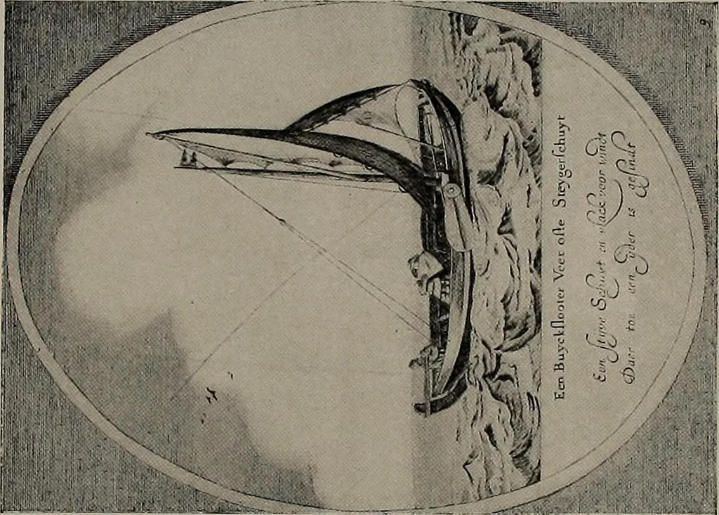 An illustration from Shipbuilding from its beginnings, 1913, leaf 55