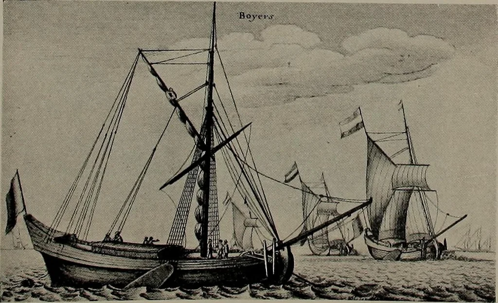 An illustration from Shipbuilding from its beginnings, 1913, leaf 58