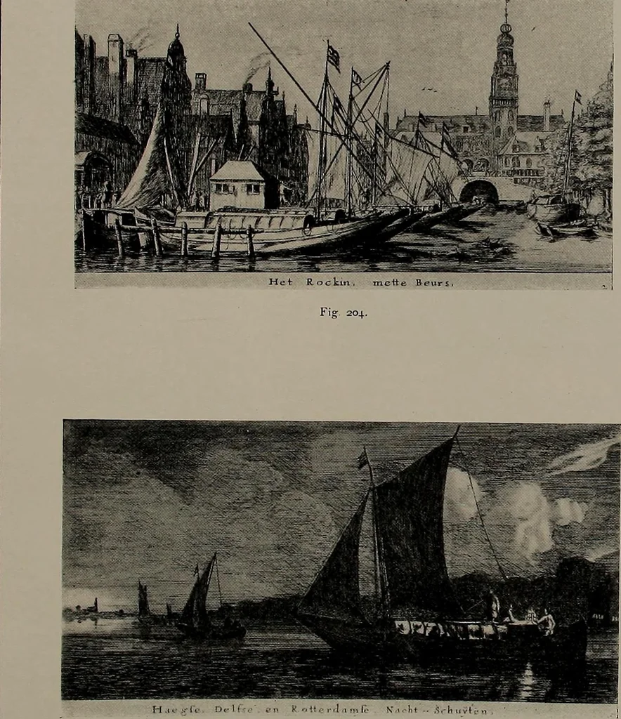 An illustration from Shipbuilding from its beginnings, 1913, leaf 63