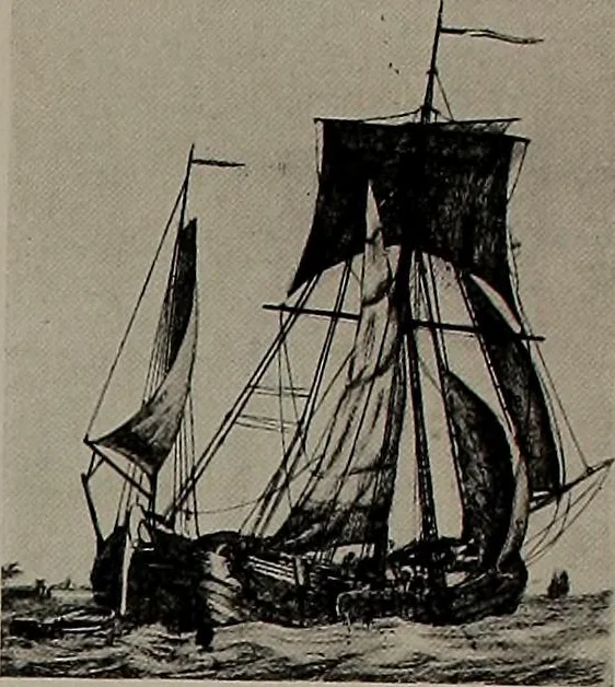 An illustration from Shipbuilding from its beginnings, 1913, leaf 66