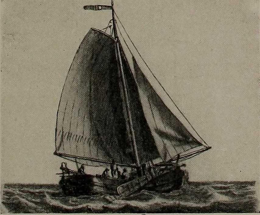 An illustration from Shipbuilding from its beginnings, 1913, leaf 66