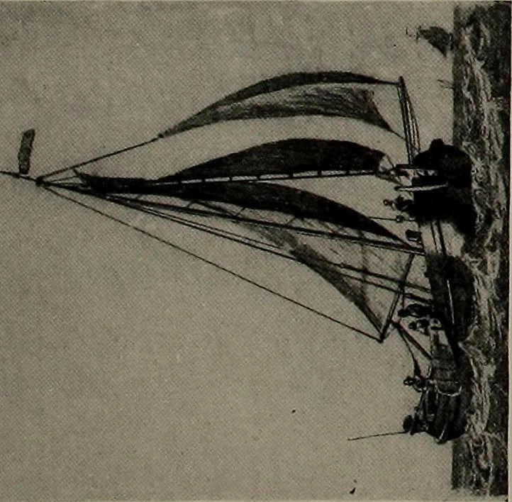 An illustration from Shipbuilding from its beginnings, 1913, leaf 67