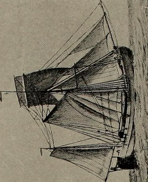 An illustration from Shipbuilding from its beginnings, 1913, leaf 67