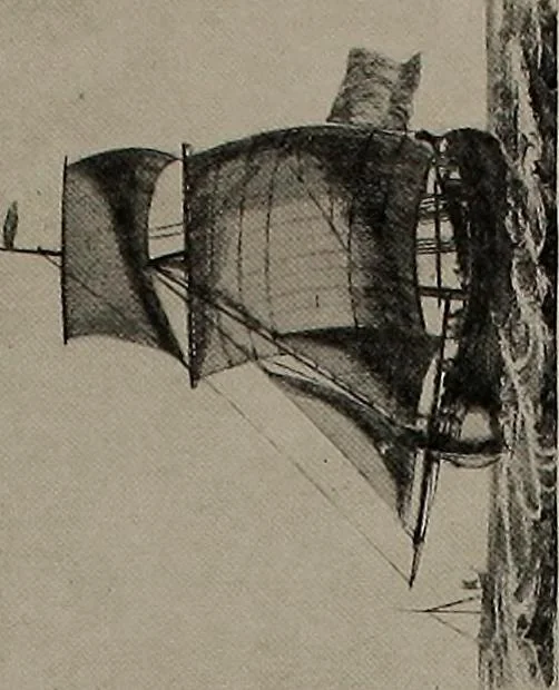 An illustration from Shipbuilding from its beginnings, 1913, leaf 68