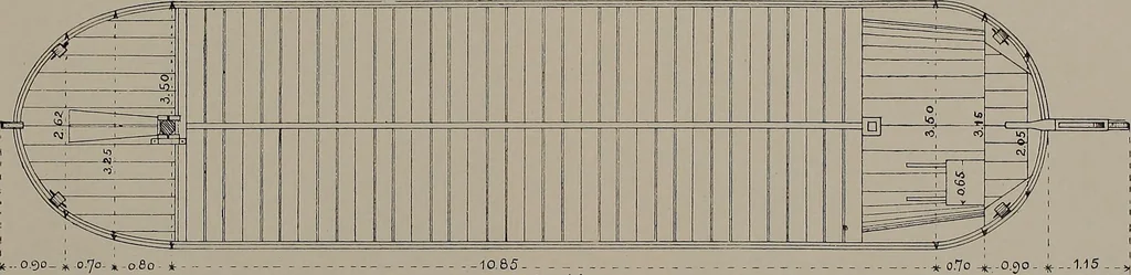 An illustration from Shipbuilding from its beginnings, 1913, leaf 72