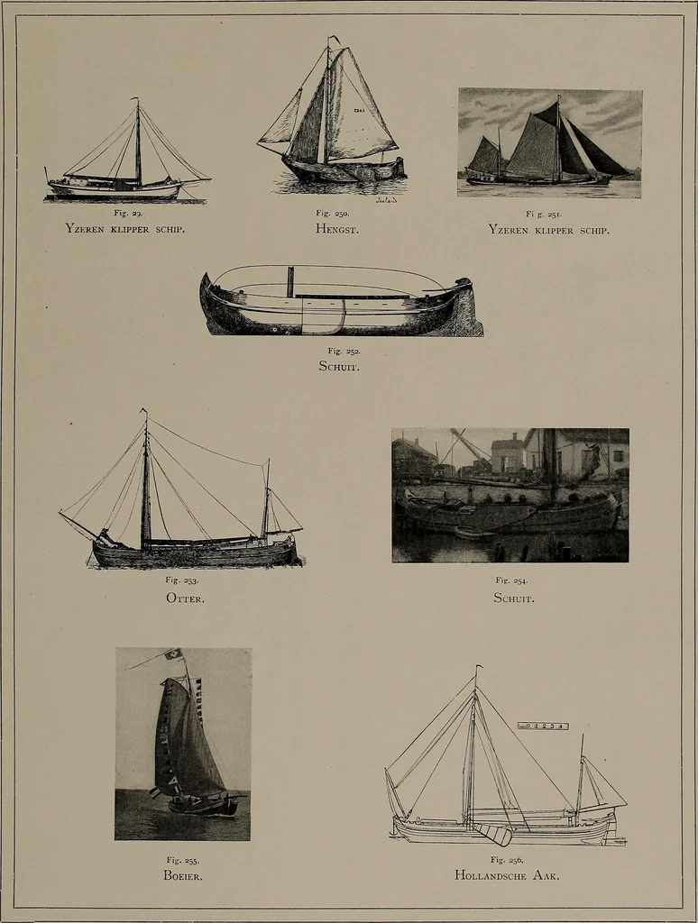 An illustration from Shipbuilding from its beginnings, 1913, leaf 74