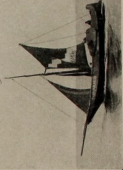 An illustration from Shipbuilding from its beginnings, 1913, leaf 77