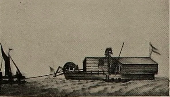 An illustration from Shipbuilding from its beginnings, 1913, leaf 78