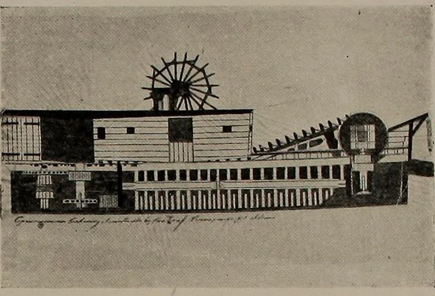 An illustration from Shipbuilding from its beginnings, 1913, leaf 78