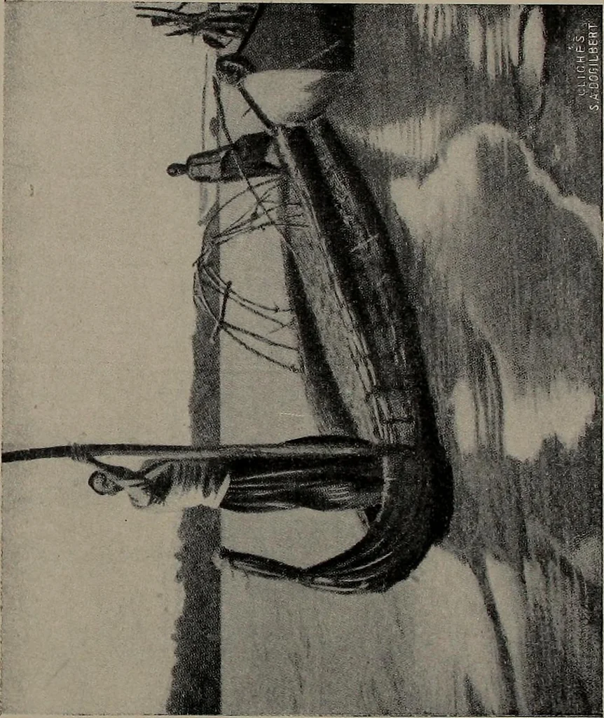 An illustration from Shipbuilding from its beginnings, 1913, leaf 8