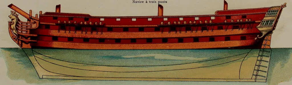 An illustration from Shipbuilding from its beginnings, 1913, leaf 10