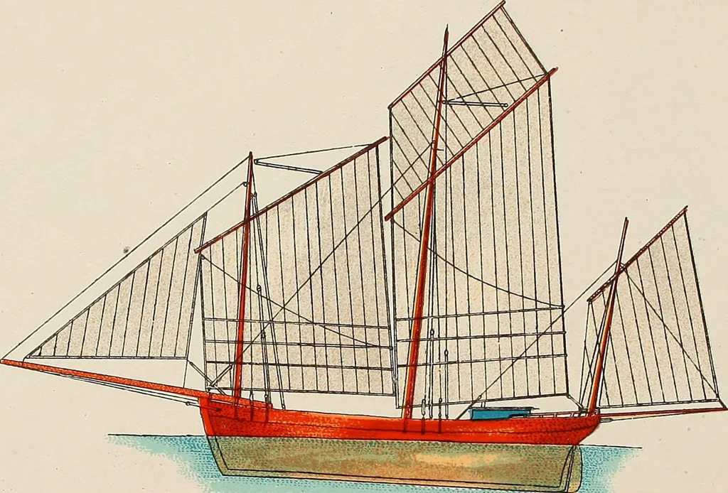 An illustration from Shipbuilding from its beginnings, 1913, leaf 101