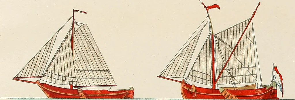 An illustration from Shipbuilding from its beginnings, 1913, leaf 102