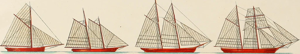 An illustration from Shipbuilding from its beginnings, 1913, leaf 103