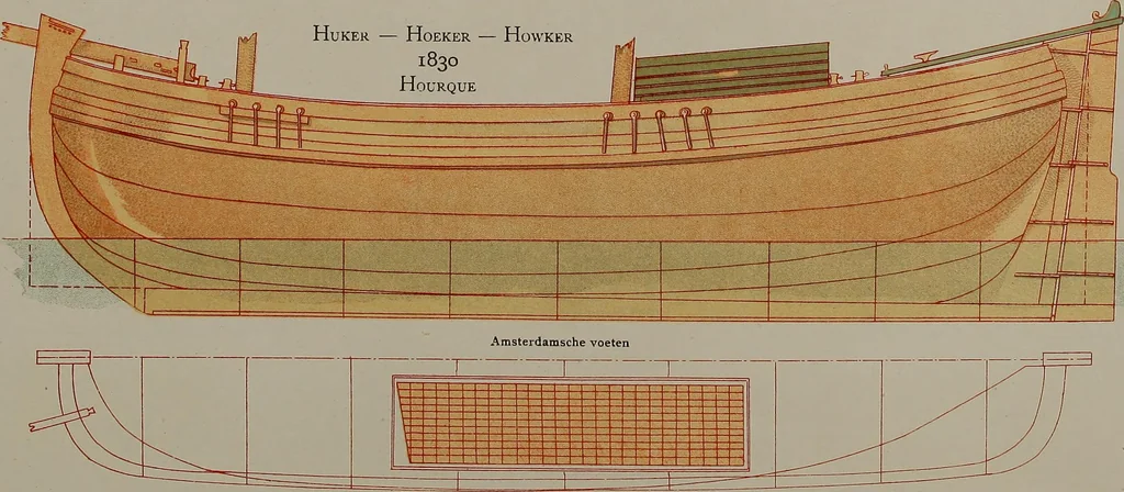 An illustration from Shipbuilding from its beginnings, 1913, leaf 16