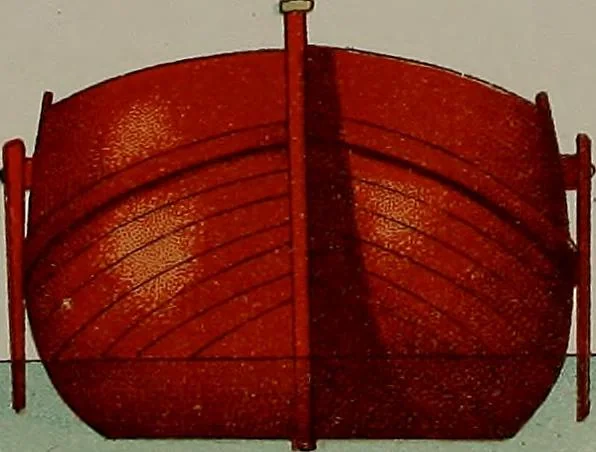 An illustration from Shipbuilding from its beginnings, 1913, leaf 27