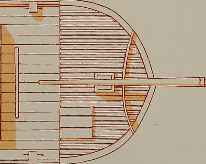 An illustration from Shipbuilding from its beginnings, 1913, leaf 27