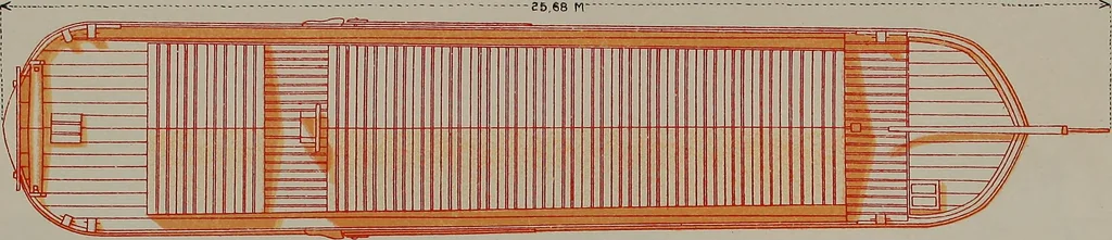 An illustration from Shipbuilding from its beginnings, 1913, leaf 30
