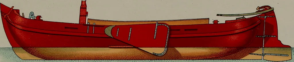 An illustration from Shipbuilding from its beginnings, 1913, leaf 34