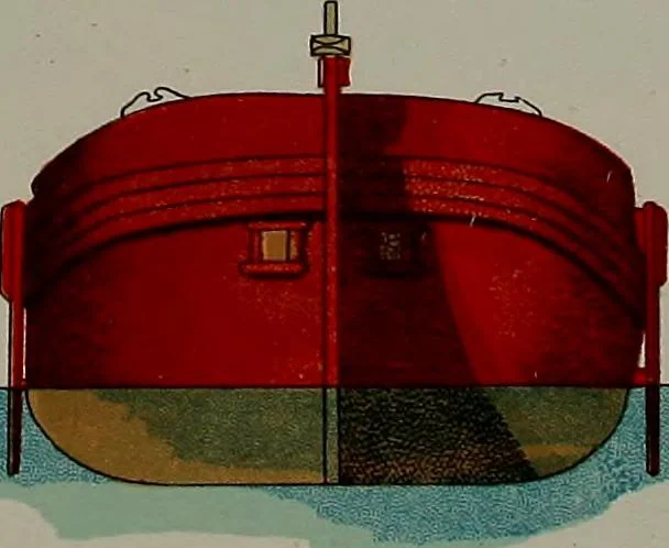 An illustration from Shipbuilding from its beginnings, 1913, leaf 40