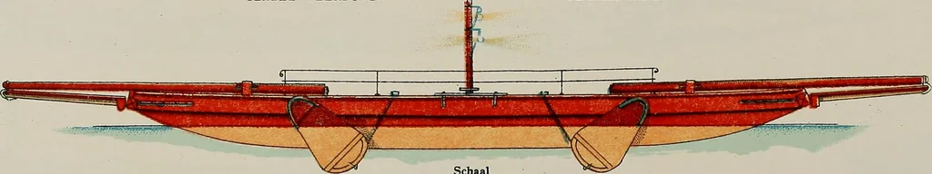 An illustration from Shipbuilding from its beginnings, 1913, leaf 46