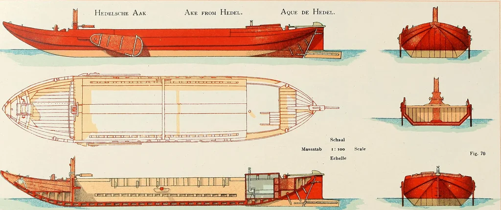 An illustration from Shipbuilding from its beginnings, 1913, leaf 51