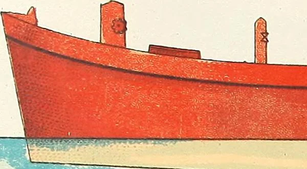 An illustration from Shipbuilding from its beginnings, 1913, leaf 53