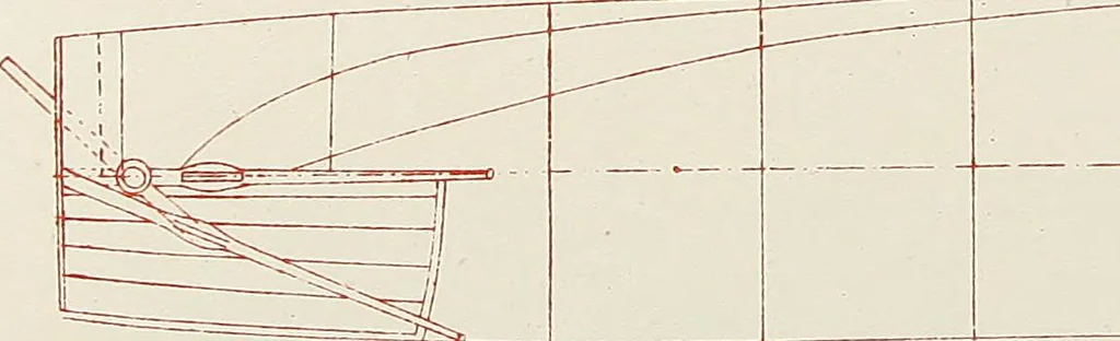 An illustration from Shipbuilding from its beginnings, 1913, leaf 54