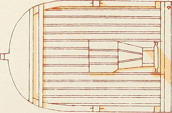An illustration from Shipbuilding from its beginnings, 1913, leaf 56