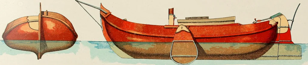 An illustration from Shipbuilding from its beginnings, 1913, leaf 62