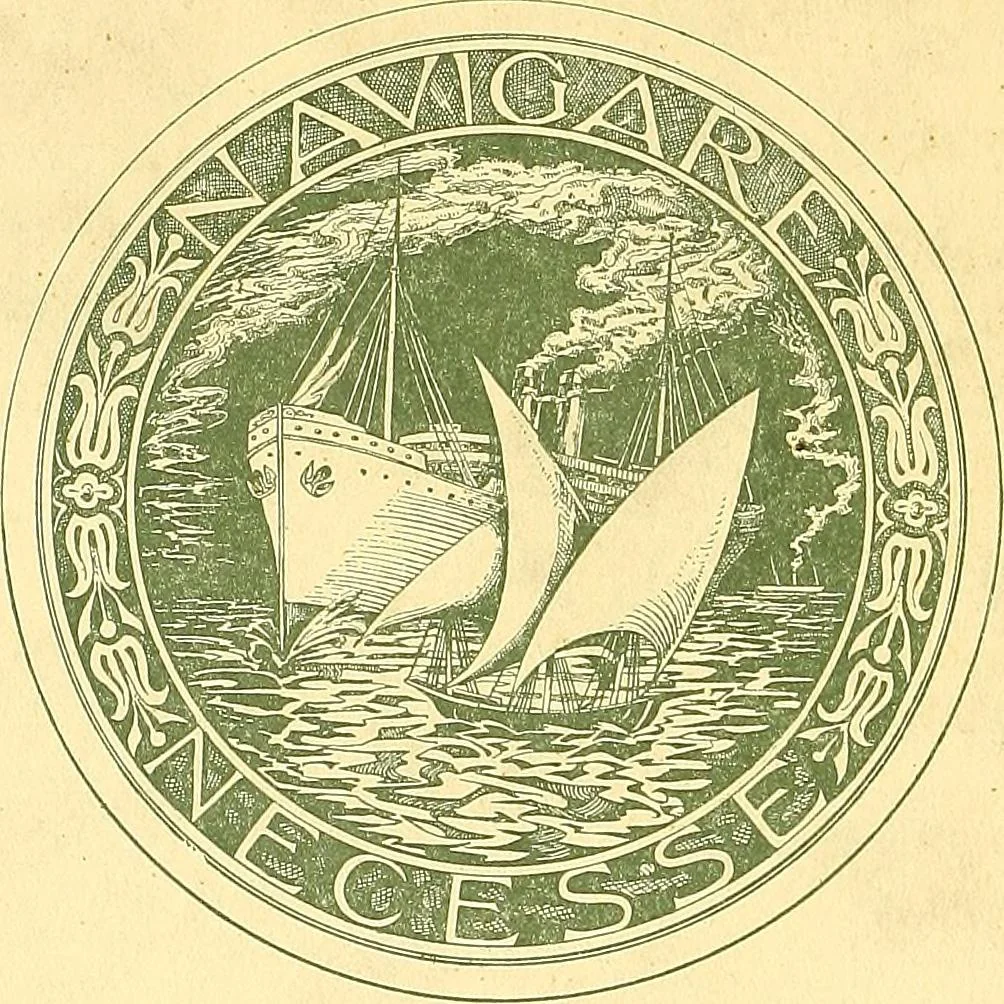 An illustration from Shipbuilding from its beginnings, 1913, leaf 129