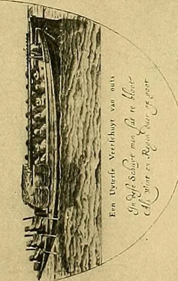 An illustration from Shipbuilding from its beginnings, 1913, leaf 108