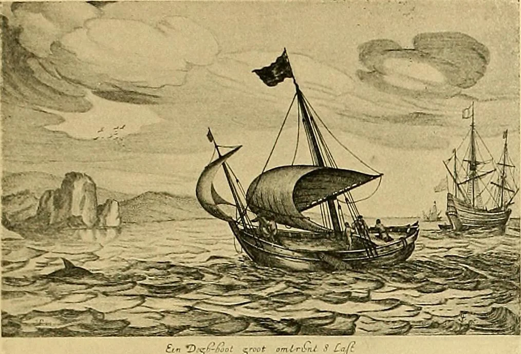 An illustration from Shipbuilding from its beginnings, 1913, leaf 114