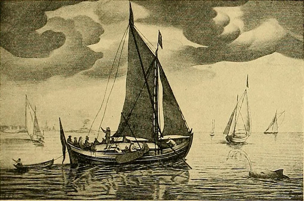 An illustration from Shipbuilding from its beginnings, 1913, leaf 114