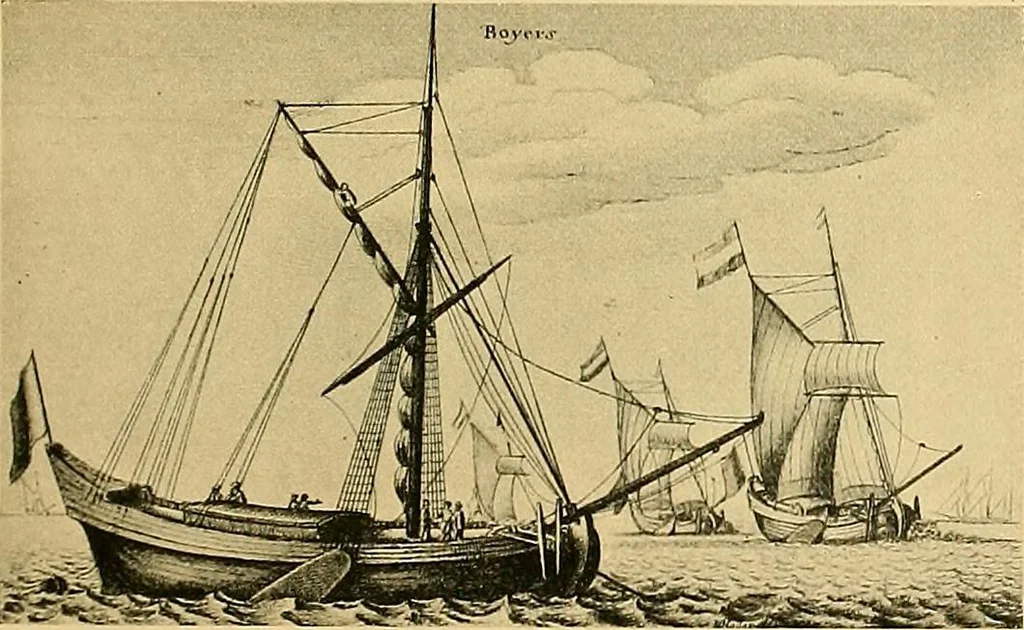 An illustration from Shipbuilding from its beginnings, 1913, leaf 116
