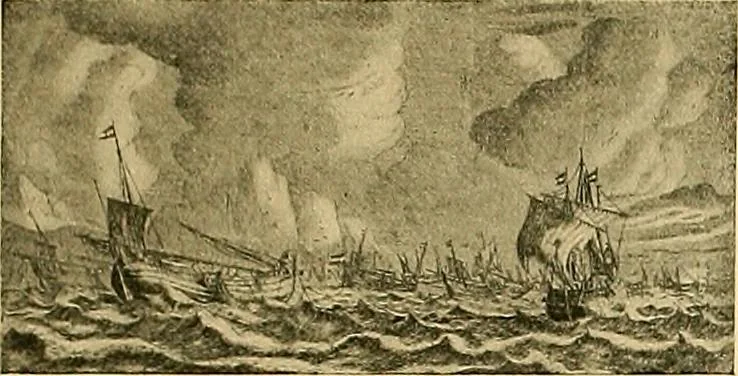 An illustration from Shipbuilding from its beginnings, 1913, leaf 118