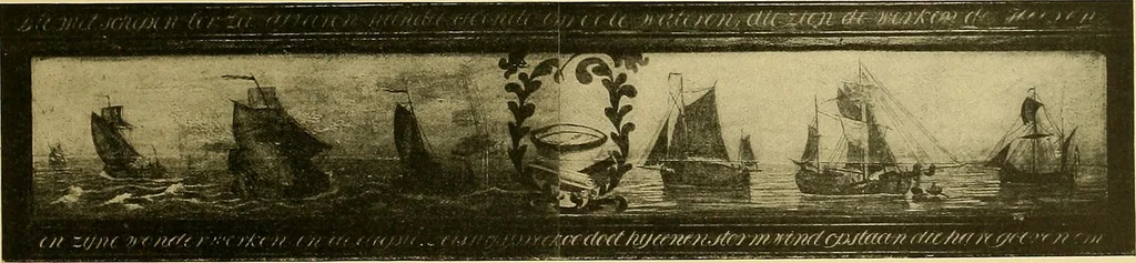 An illustration from Shipbuilding from its beginnings, 1913, leaf 124